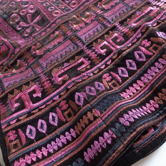 Peter Nygard Velvet Embroidered Vintage Jacket - Picture 9 of 16